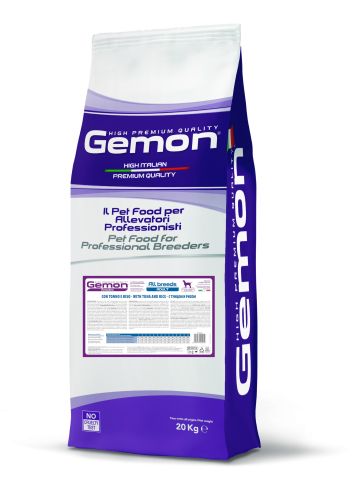 Gemon All Breeds Adult száraz kutyatáp - tonhal, rizs  20 kg