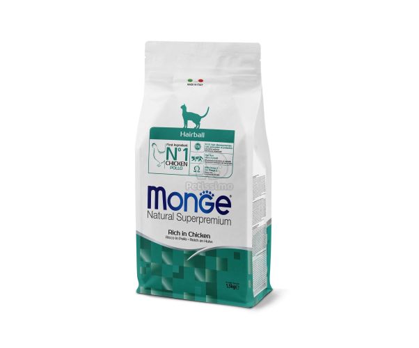 Monge Cat Hairball - csirke  1.5 kg