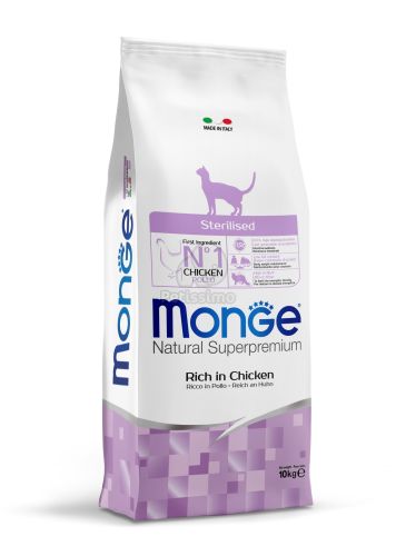 Monge Cat Rich in Chicken Sterilised - csirke  1.5 kg