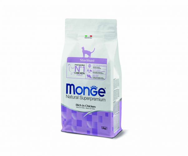 Monge Cat Rich in Chicken Sterilised - csirke  1.5 kg