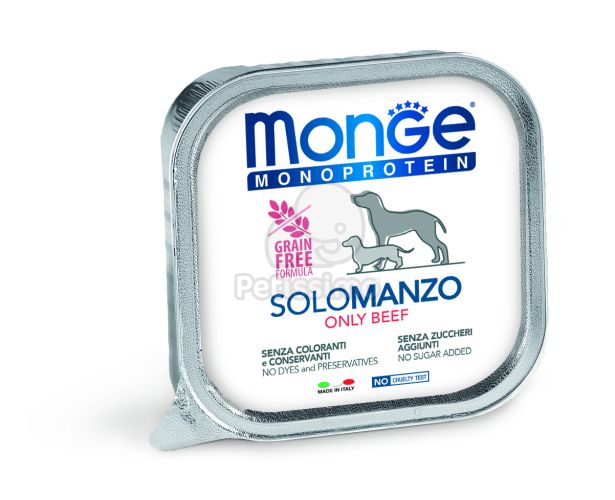 Monge Dog Monoprotein paté - marha  150 g