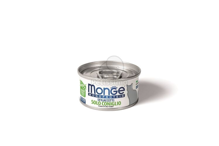 Monge Cat Monoprotein Flakes - 100% nyúl  80 g