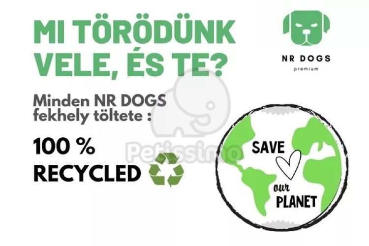 NRDOGS Soft Magic Prémium kutyafekhely - szürke  100x70 cm