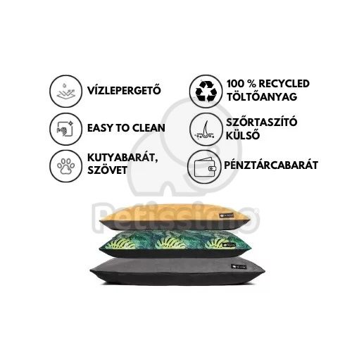 NRDOGS Soft Magic Basic kutyafekhely - okkersárga  107x68 cm