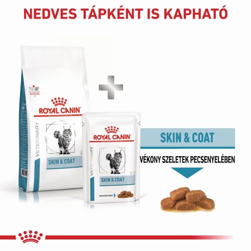 Royal Canin Skin&Coat diétás száraz állateledel felnőtt macskák számára  1.5 kg