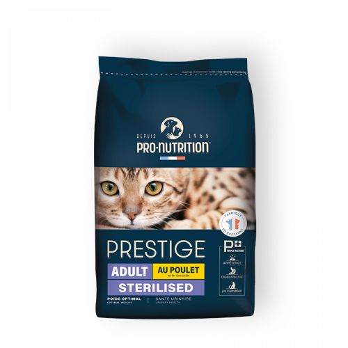 Pro-Nutrition Prestige Cat Sterilised - csirke  2 kg