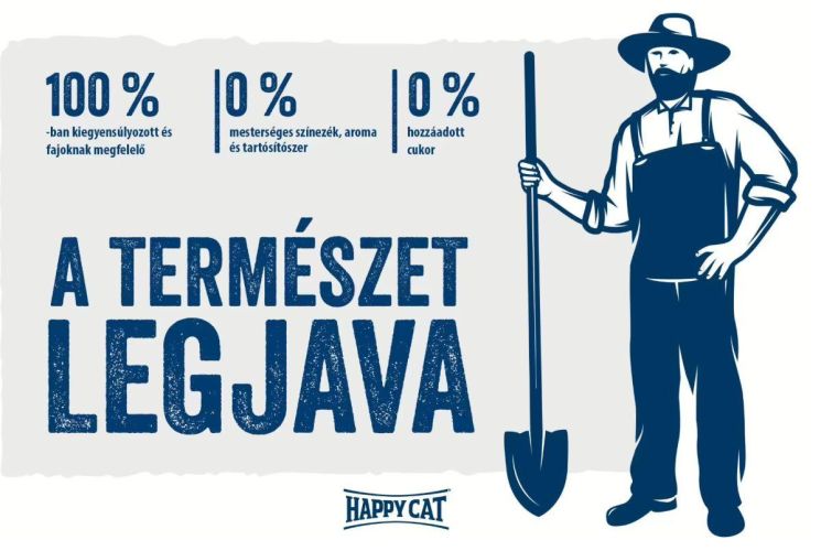 Happy Cat Minkas Duo - szárnyas és marha pástétom 16 x  100 g