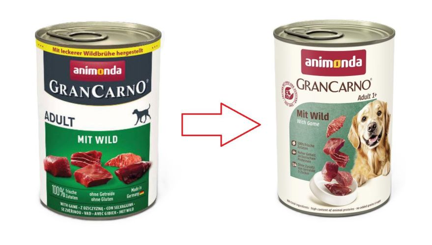 Animonda GranCarno Adult konzerv, vad  800 g