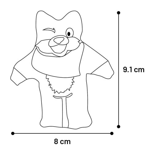 Flamingo macskajáték - Tigi tigris macskamentával  1 db