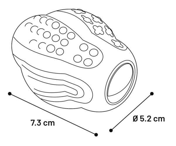 Flamingo Foam Haspy - habszivacs játékok  1 db