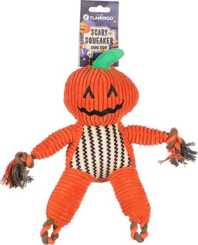 Flamingo Halloweeni Tökfigura kötéllel  1 db