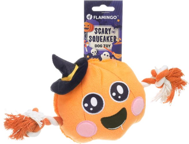 Flamingo Halloweeni tök kötéllel  1 db