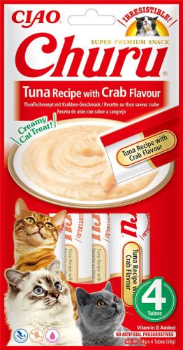 Inaba Cat Churu Ciao - tonhal-rák 4 x  14 g