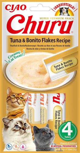 Inaba Cat Churu Ciao - tonhal-bonito 4 x  14 g