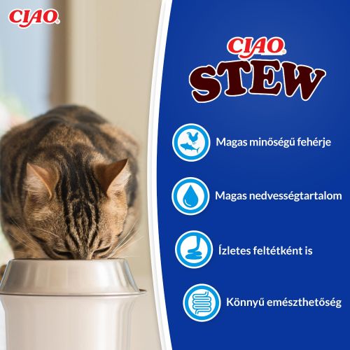 Inaba Cat Churu Ciao Stew - csirke  40 g