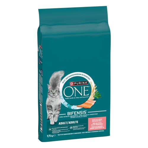 Purina ONE Lazacban és teljes kiőrlésű gabonákban gazdag száraz eledel  9.75 kg