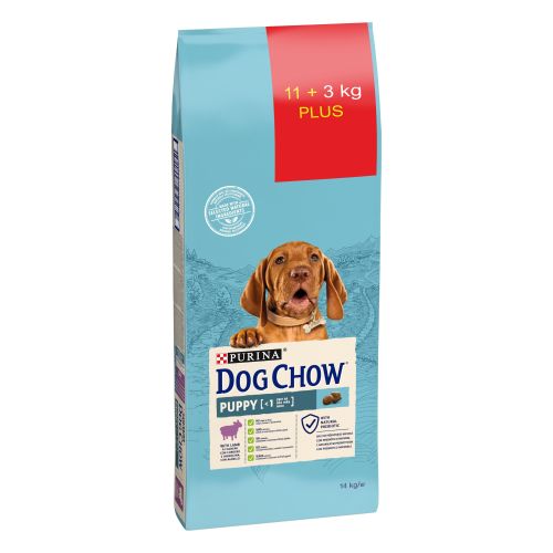 Dog Chow Puppy Lamb  11+3 kg
