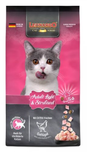 Leonardo Adult Light & Sterilised baromfihússal  0.3 kg