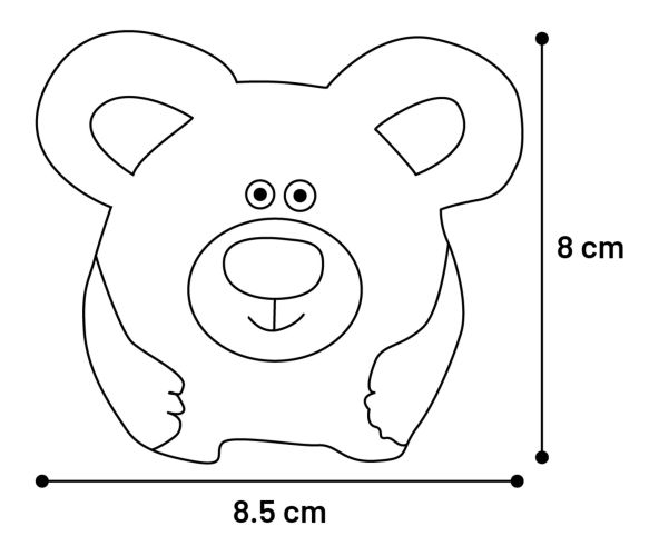 Flamingo latex játék - Dumbo malac, medve, nyúl  1 db