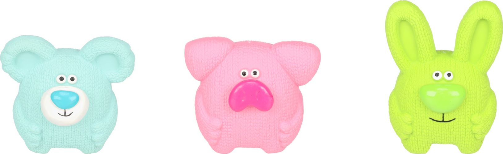 Flamingo latex játék - Dumbo malac, medve, nyúl  1 db