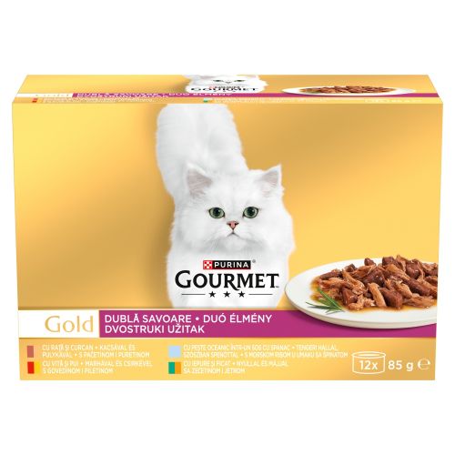 Gourmet Gold Duo 12 x  85 g