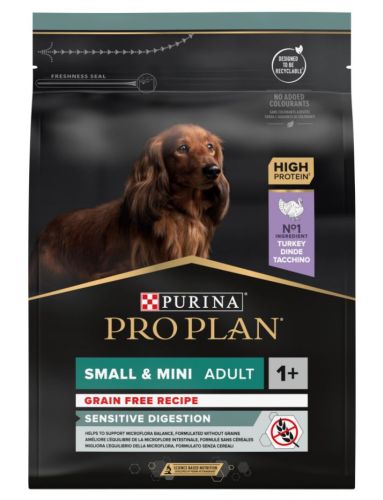 Pro Plan Adult Small & Mini Sensitive Digestion - Turkey  2.5 kg