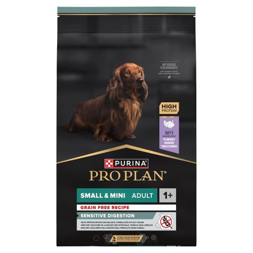 Pro Plan Adult Small & Mini Sensitive Digestion - Turkey  7 kg