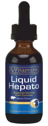 Rx Vitamins Liquid Hepato Bacon Flavor - májműködés támogatására bacon ízesítéssel  120 ml