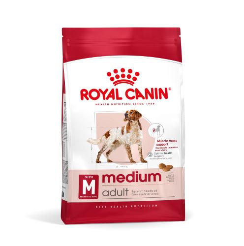Royal Canin Medium Adult - közepes testű felnőtt kutya száraz táp  3 kg