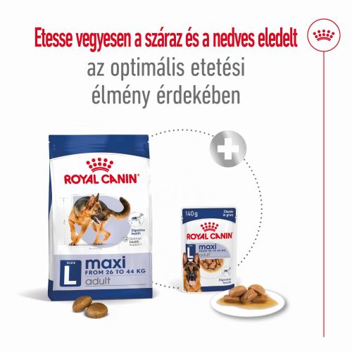 Royal Canin Maxi Adult - nagytestű felnőtt kutya száraz táp  3 kg
