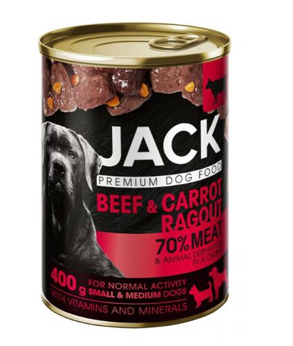 Jack konzerv - marha-répa ragu  400 g