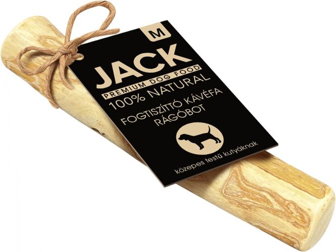 Jack fogtisztító kávéfa rágóbot m-es   1 db