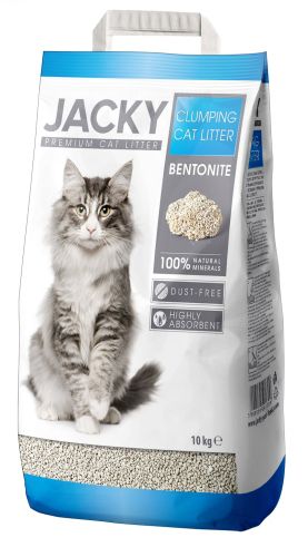 Jacky Bentonite csomósodó macskaalom  10 kg