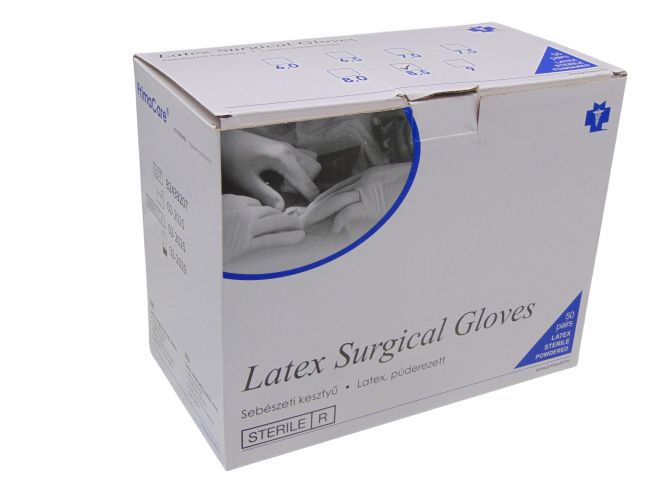 PrimaCare steril latex sebészeti kesztyű 8,5-ös   100 db