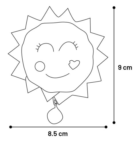 Flamingo macskajáték - Lovu napocska macskamentával  1 db