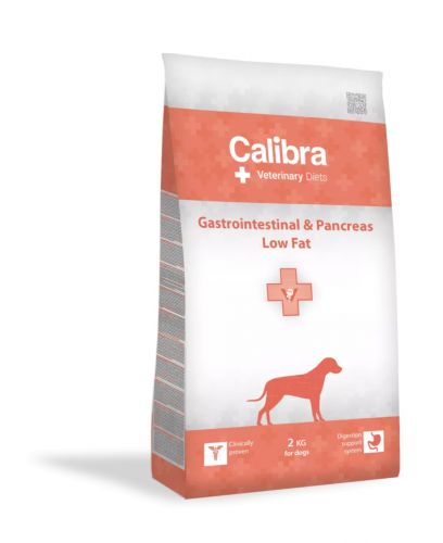 Calibra Veterinary Diets Dog Gastrointestinal & Pancreas Low Fat  2 kg