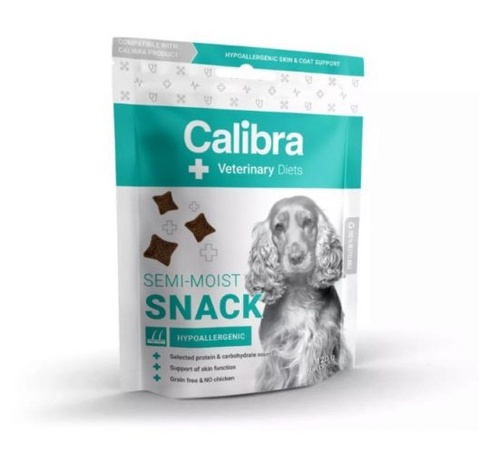 Calibra Veterinary Diets Dog Semi-Moist Snack - Hypoallergenic  120 g