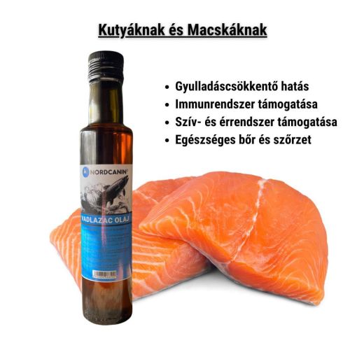 Nordcanin hidegen sajtolt vadlazac olaj  250 ml