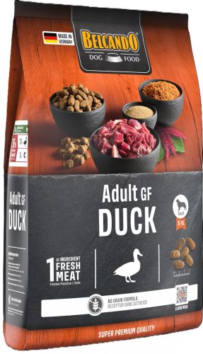 Belcando Adult Grain-Free Duck - gabonamentes száraztáp kacsahússal  4 kg