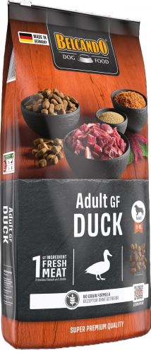 Belcando Adult Grain-Free Duck - gabonamentes száraztáp kacsahússal  12.5 kg