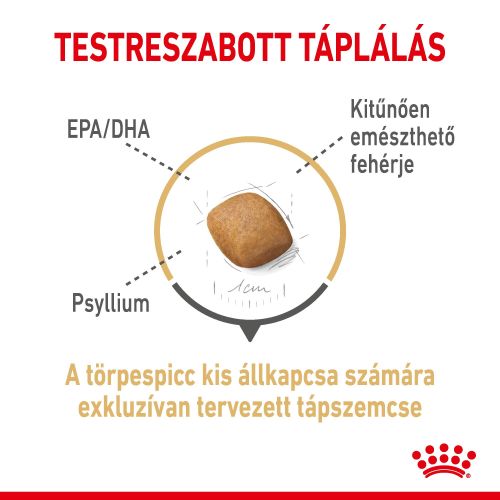 Royal Canin Pomeranian Adult - Pomerániai törpespicc felnőtt kutya száraz táp  500 g