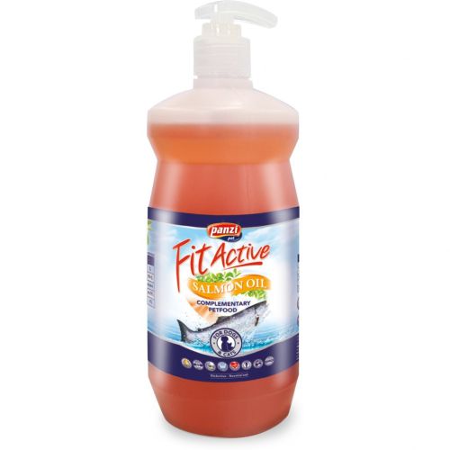 FitActive Salmon Oil lazacolaj (pumpás) kutyák és macskák számára  1000 ml