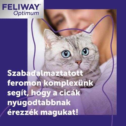 Feliway Optimum készülék + utántöltő   1 csomag