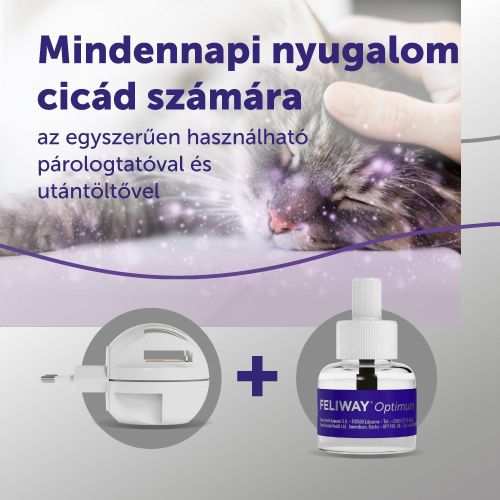 Feliway Optimum készülék + utántöltő   1 csomag