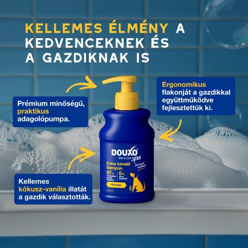DOUXO SPA hidratáló sampon kutyák számára  250 ml