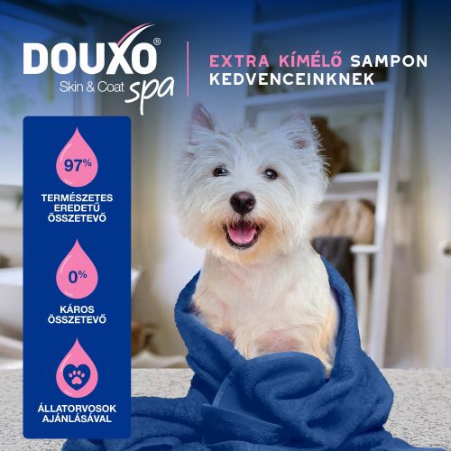DOUXO SPA viszketéscsillapító sampon kutyák számára  250 ml