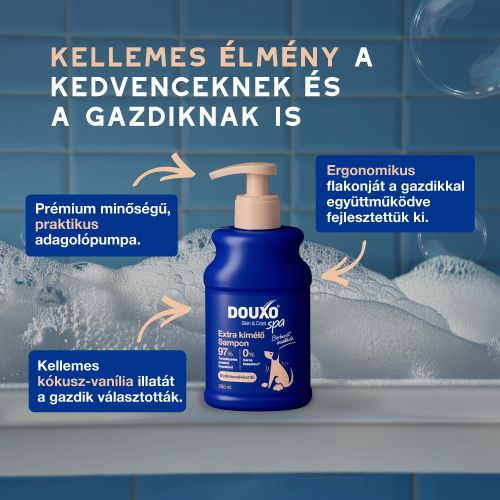 DOUXO SPA vedléscsökkentő sampon kutyák számára  250 ml
