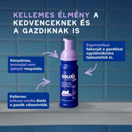 DOUXO SPA frissítő hab macskák számára  150 ml