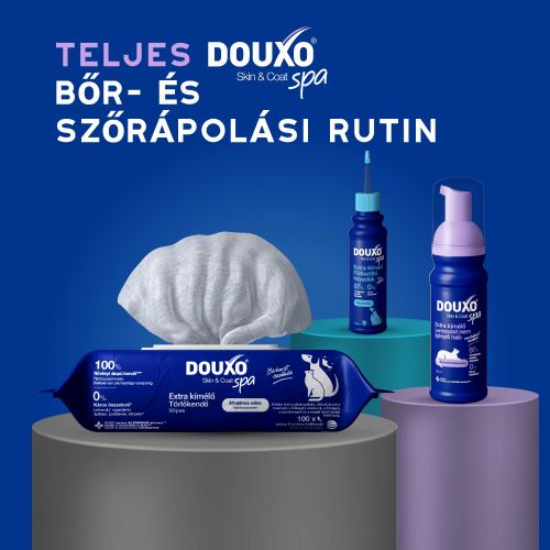 DOUXO SPA frissítő hab macskák számára  150 ml