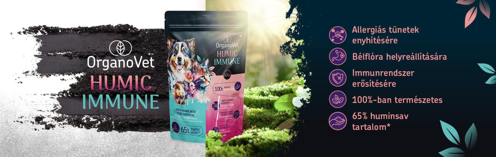 OrganoVet Humic Immune  100 g